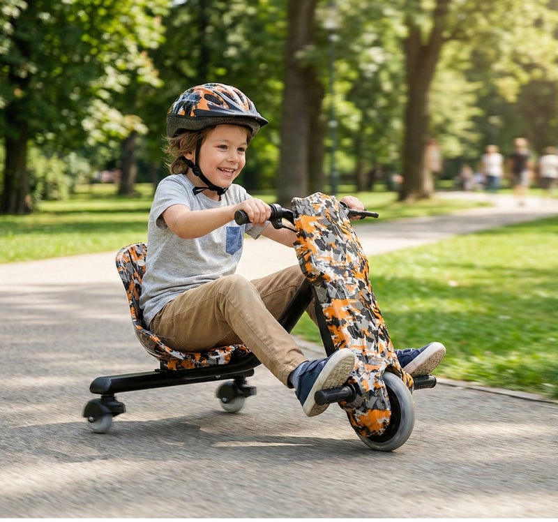 أسباير High-Power 360° Electric Stunt Drifting Scooter For Kids TG-36(36V ) ORANGE - Image 3